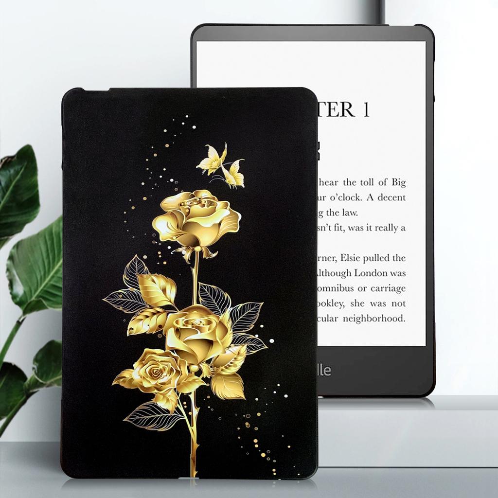 Silicone Tablet Case For Amazon Fire Max 11inch Cases Kindle Paperwhite (2024) 7inch Flexible Soft TPU Black Shell Cover