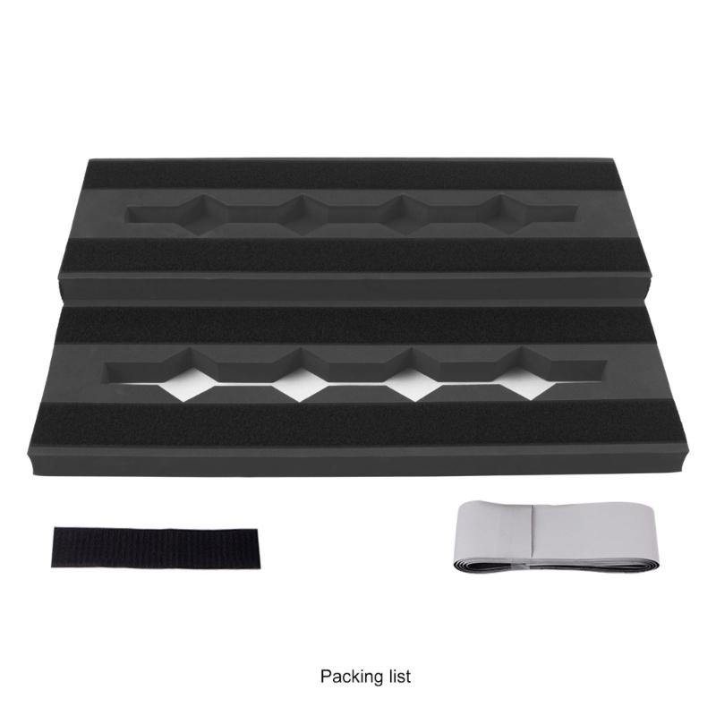 Guitar Effect Pedal Board Step Design Guitar Accessories Effects Bracket Nonslip Effect Track Board Effect Attachment