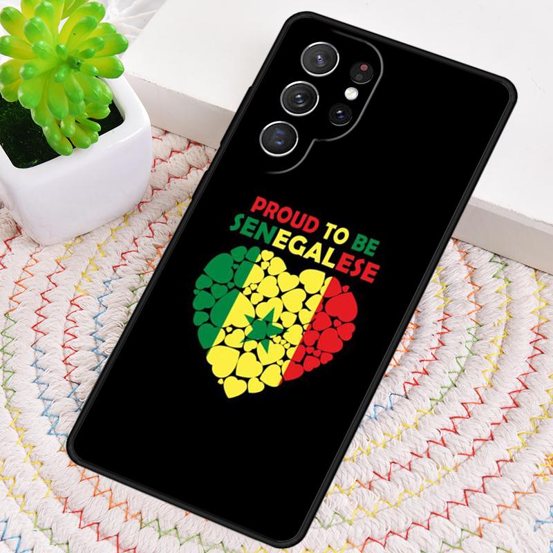 Senegal Flagge TPU Handyhülle Für Samsung Galaxy note 10 pro S26 S25 S24 S23 S22 Ultra Plus S21 FE S20 Stoßfeste Hülle
