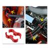 uxcell AN8 Car Hose Separator Clamp Fuel Line Connector Oil
