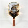New Motorcycle Skull Pickleball Paddle Toray T700 Carbon Fiber High Rebound Sport Training Racket