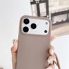 Phone Case for IPhone 17 Air 16E 15 14 Plus 13 12 11 Pro 17 Pro Max Crossbody Necklace Strap Lanyard Candy Color Silicone Cover