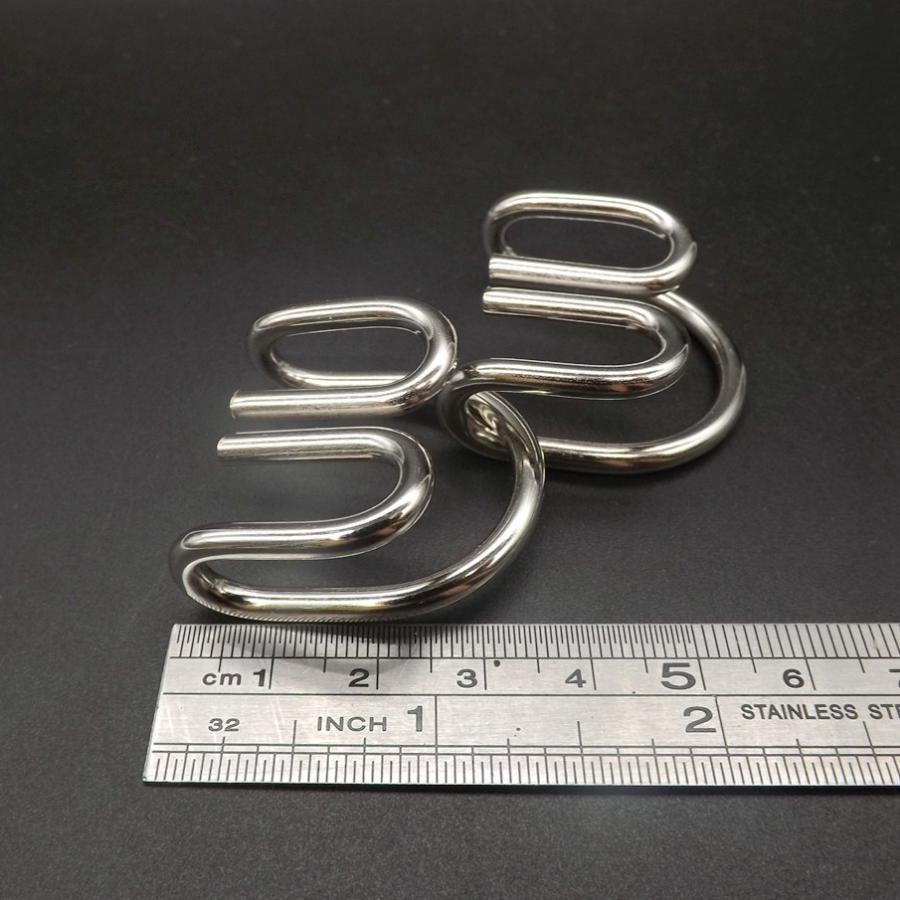 Логический тест на IQ Металлическая игра серебряный — фото 4