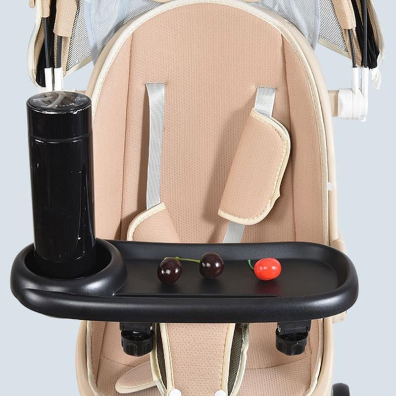 Snadno čistitelný podnos na svačiny ke kočárku s bezpečným odnímatelným designem pro Playkids Maruya Pohodlné použití během procházek