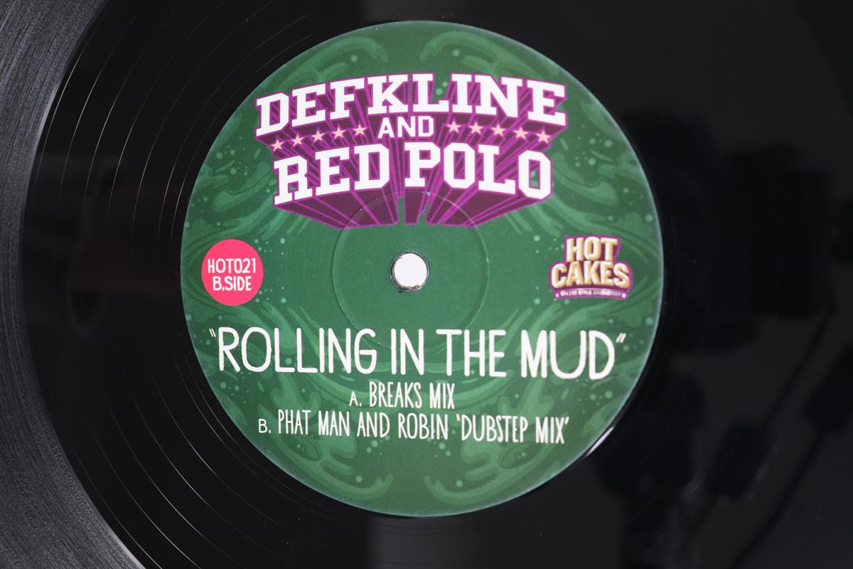 

12-дюймовая пластинка DEFKLINE RED POLO Rolling In The Mud HOT021 HOT CAKES 2011 UK Танцевальная Электроника Б/у