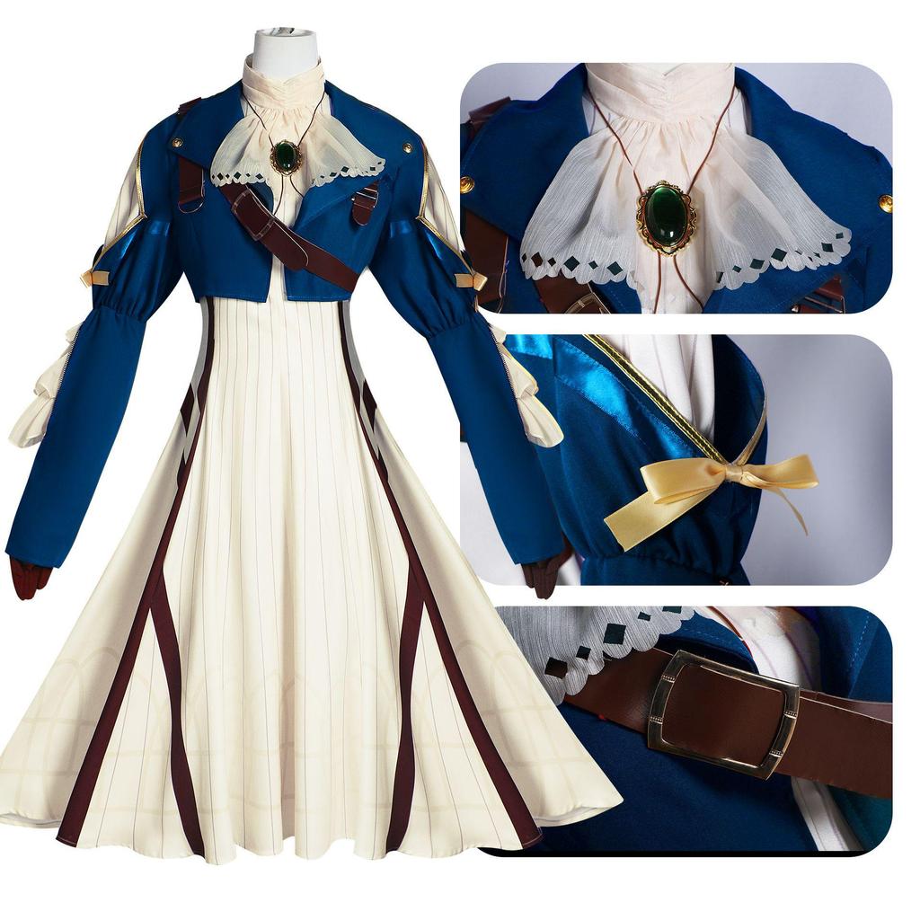 Completo da Cosplay Anime Viola COS - Set Completo per Donna
