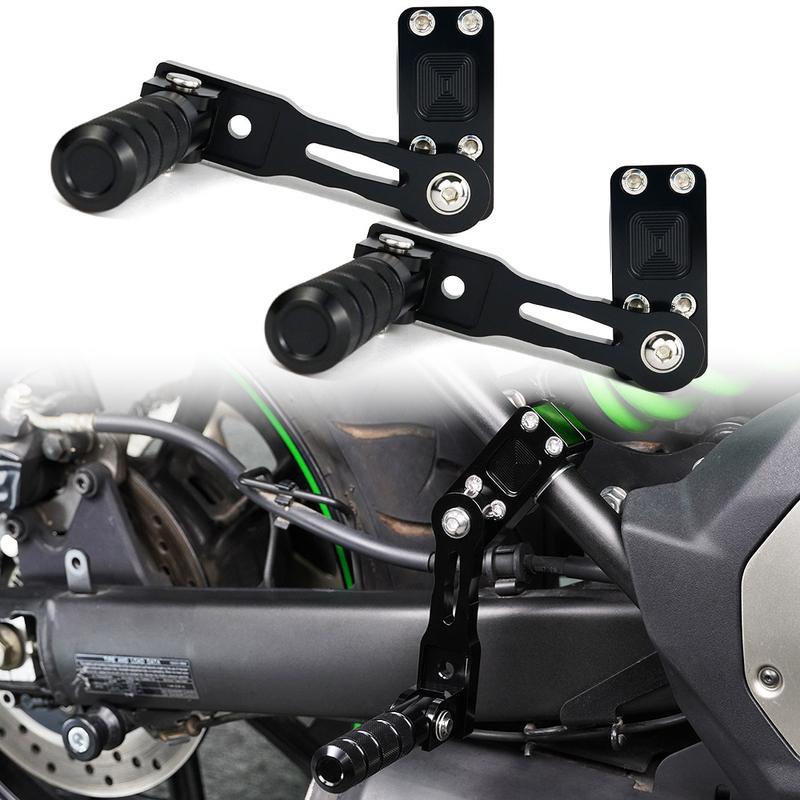 For Kawasaki Vulcan 650 S/VN650 2015-2024 Motorcycle Adjustable Passenger Foot Pegs Mount Kit Highway Peg Extensions Bracket