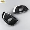 Pair For Jeep Compass Front Bumper Fog Light Covers Bezel Chrome Trim Decor