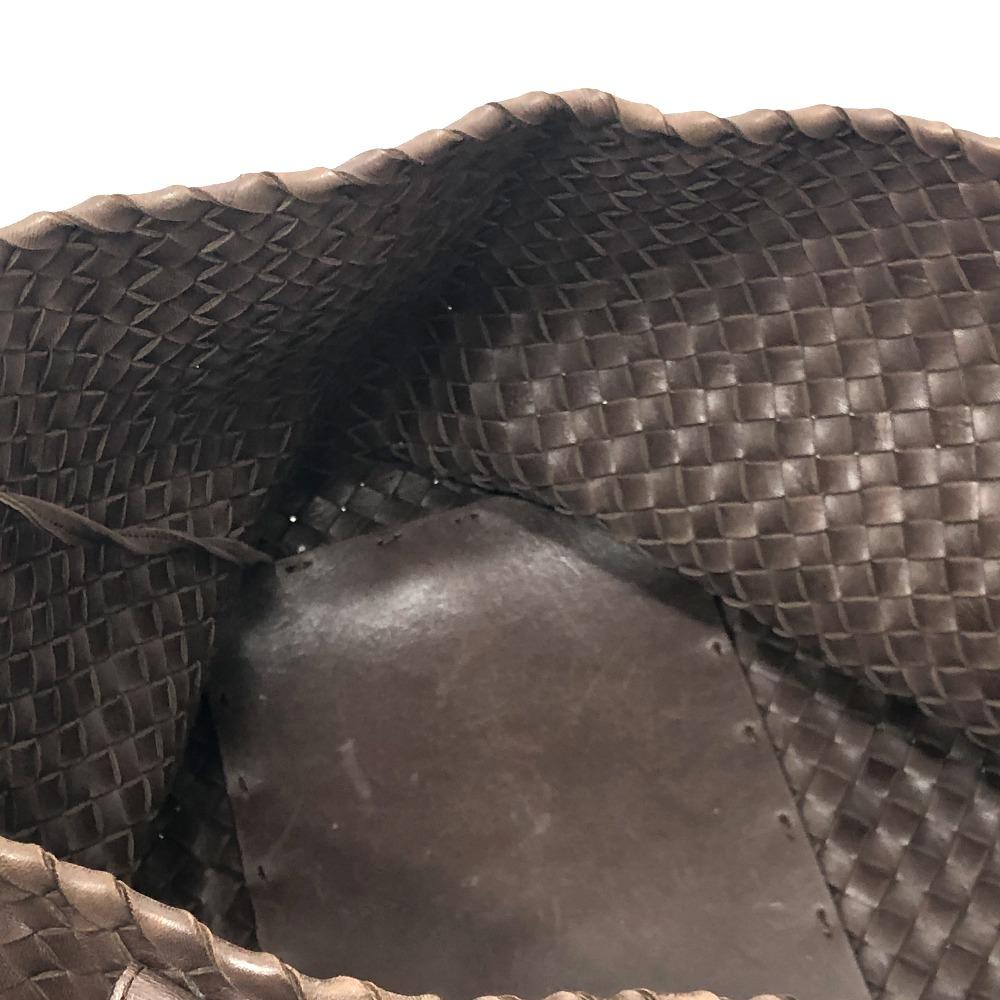 BOTTEGA VENETA 115664 Intrecciato Cabas MM Shoulder bag with bag pouch Tote Bag