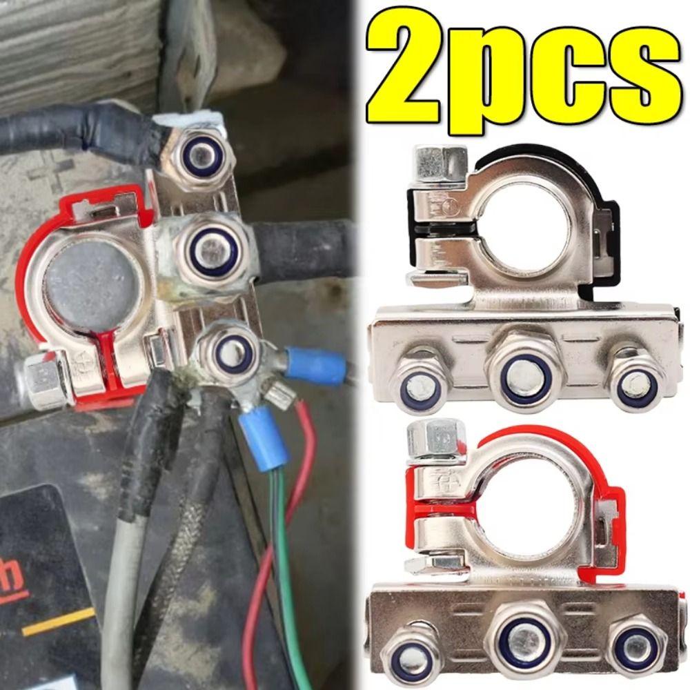 2PCS Iron Nickel-plated Battery Storage Terminal Connector Energy Storage System
