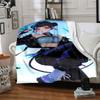 1pc Hunter X Kopo group Themed Flannel Blanket Suitable for Bed, Home Decor, Graduation Gifts, Easter, Back to School, Christmas, All Season Use