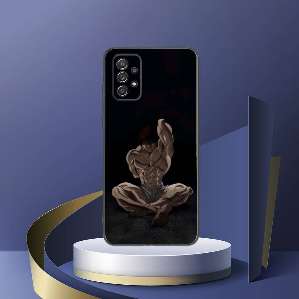 Anime Baki Phone Case For Samsung Galaxy S25,S24,S21,S22,S23,S30,Ultra,S20,Plus,Fe,Lite,Note,10,9,5G Black Cover