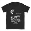 Tricouri Buffy The Vampire Slayers Bărbați Bumbac Tricouri Amuzante Gât Rotund Tricou Mânecă Scurtă Îmbrăcăminte 4XL 5XL 6XL