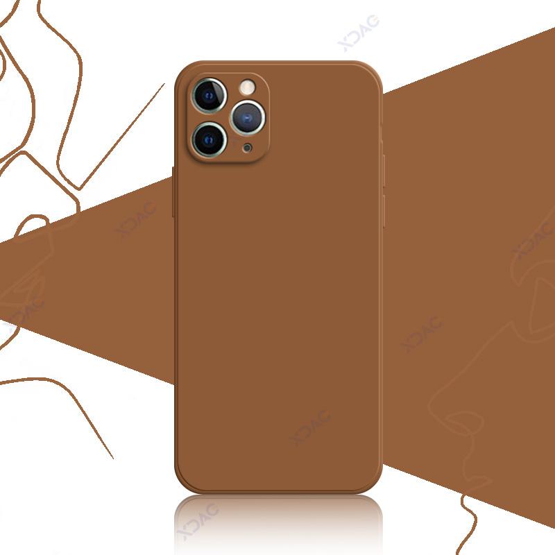 Cover carine per iPhone 11 Pro Max iPhone11 11Pro 11ProMax 360 Morbide Quadrate in Silicone Liquido Borse Armatura Scudo
