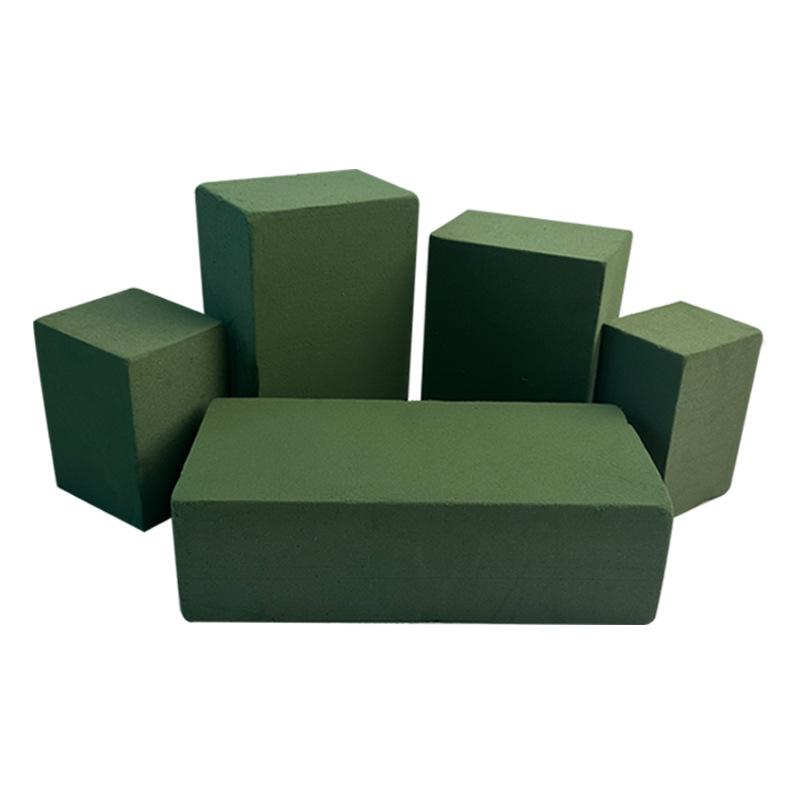4Pcs Wet Floral Foam Blocks Perfect for DIY Gift Bouquet Fresh Artificial Flowers Home Holiday Floral Decor