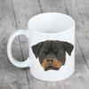 Rottweiler -Kubek Ze Zdjęciem I Napisem Geometryczny Pies Art-Dog