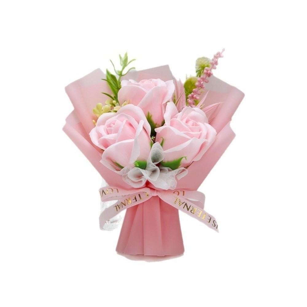 Forever Gift Graduation Bouquet Artificial Rose Flower Bouquet  Birthday Bouquet Gift