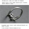 Adjustable Open Ring Couples In Vintage Geometric Style Sterling Unisex Jewelry