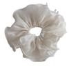 Elegant Pleated Skirt Style Mesh Hair Tie with Head Flower - New Spring Accessories