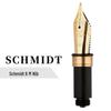 German SCHMIDT Bock Gold-Plated Silver Nib Fountain Pen Set FH241/FH452