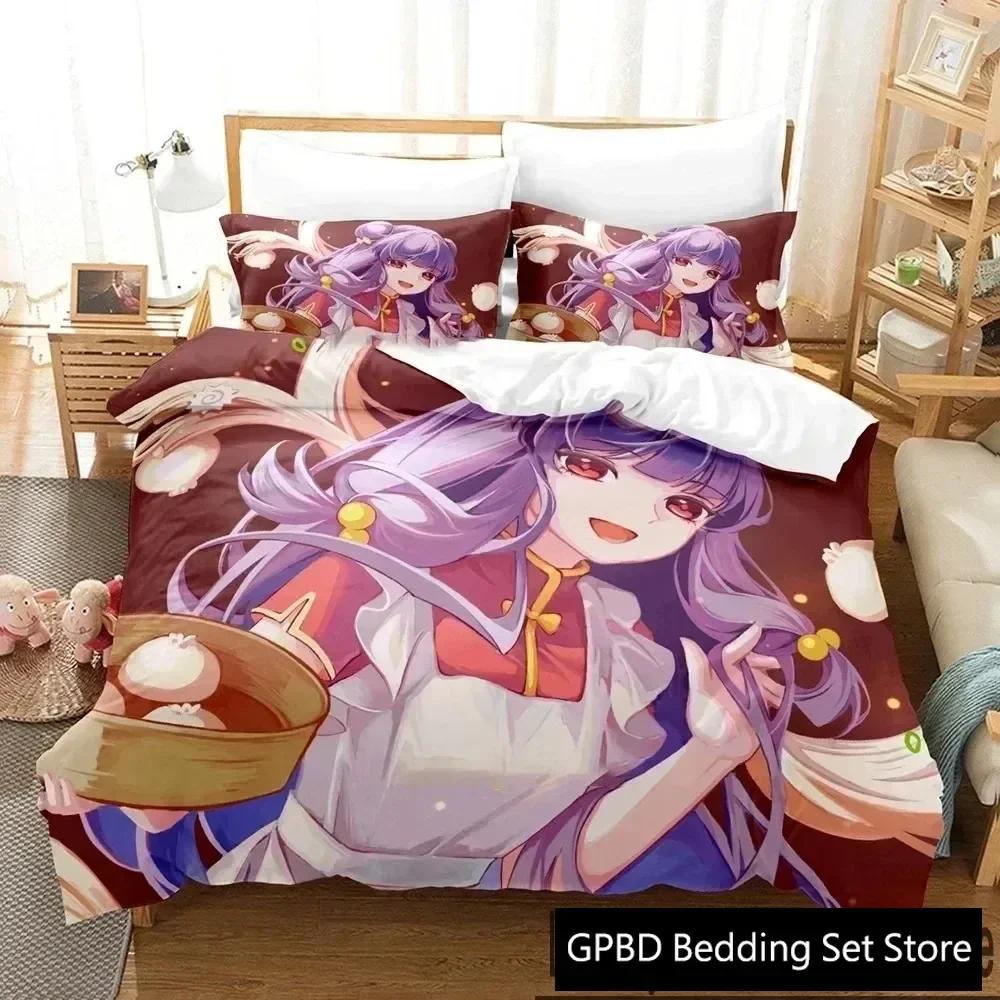 New 3D Print Anime Ranma 12 Comfortable Duvet Quilt Cover Pillowcase Bedding Set Children Bedroom Decoration Home Textile