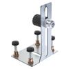 Adjustable Wall Mount Level Holder Rack Portable with Magnetic Base for Secure Positioning Construction and DIY Projects