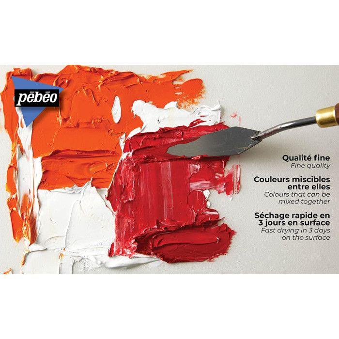 Oil Paint - Pebeo - Studio Xl Fine Oil - Light Cobalt Violet - 200 Ml - High Resistance