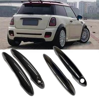 Naklejka na zewnętrzną klamkę drzwi do MINI Cooper S JCW R50 R52 R53 R55 R56 R57 R58 R59 R61 2 szt./zestaw akcesoriów do stylizacji samochodów