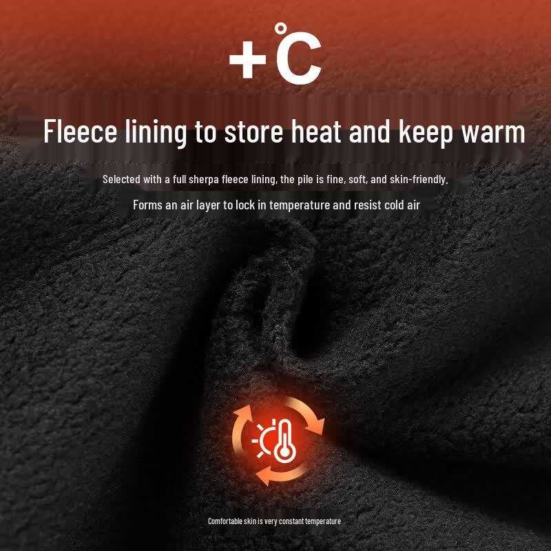 Jeep Men's Fleece-Lined Waterproof Outdoor Hiking Pants