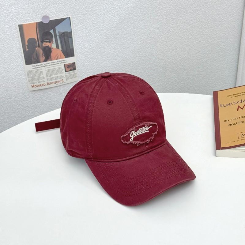 Hat Women's New Simple Letter Shade Cap Spring and Autumn Sunscreen Shade Sun Hat Men's Baseball