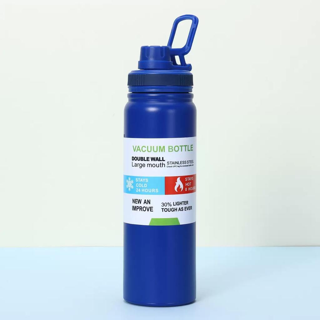600/800/1000ML Stainless Steel Insulated Cup Outdoor Thermos Water Bottle  Keeps Cold and Heat Thermal Mug Travel Vacuum Flasks