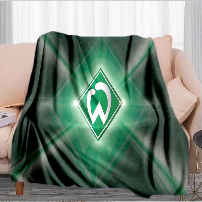 Coperta Calda da Calcio Werder Bremen Adatta per Divani, Letti, Uffici e Campeggio - Regalo Perfetto per Halloween Natale