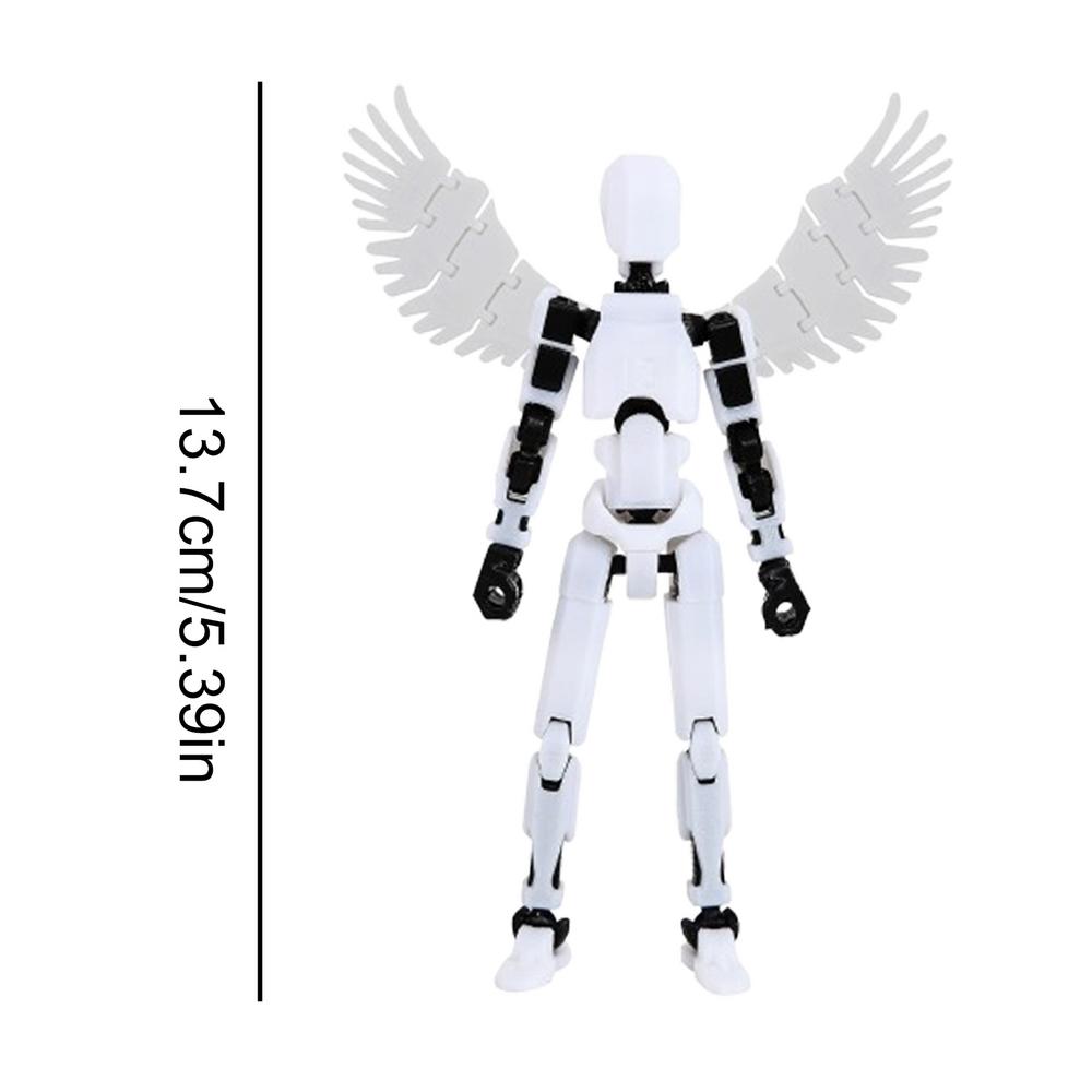 3D Printed Multi-Jointed Movable Shapeshift Robot Games Child Mannequin Dummy 13 Action Figures Gift Games Toy for Girl Boy Kids