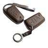 Genuine Leather Folding Key Case for Toyota Corolla, RAV4, Levin, Highlander, Reiz, and Fenglanda.