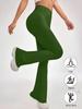 European Seamless Peach-Enhancing Yoga Suit Set: Women's Flare Fitness & Casual Wear