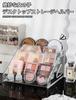 Happykau Cosmetic Storage Box with Eyeshadow Acrylic Makeup Storage Clear Tabletop Large Capacity 7-Tier Stand, Rack, Storage, (7 Tiers)