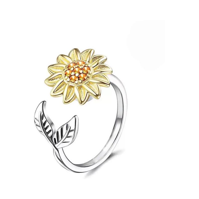 Women's Chic Rotatable Ring: Niche Design, Cold Style, Light Luxury