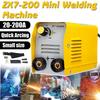 220V ZX7-200 Portable Mini Electric Arc Force Welding Machine With Insulated Electrode Inverter Welders