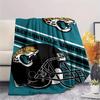 Jacksonville Jaguars Print Flannel Blanket High Quality Warm Comfortable Cover for All Seasons Perfect for Gifts Home Decor