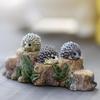 Miniature Dollhouse Bonsai Craft Fairy Garden Landscape Hedgehog Decor 10PCS