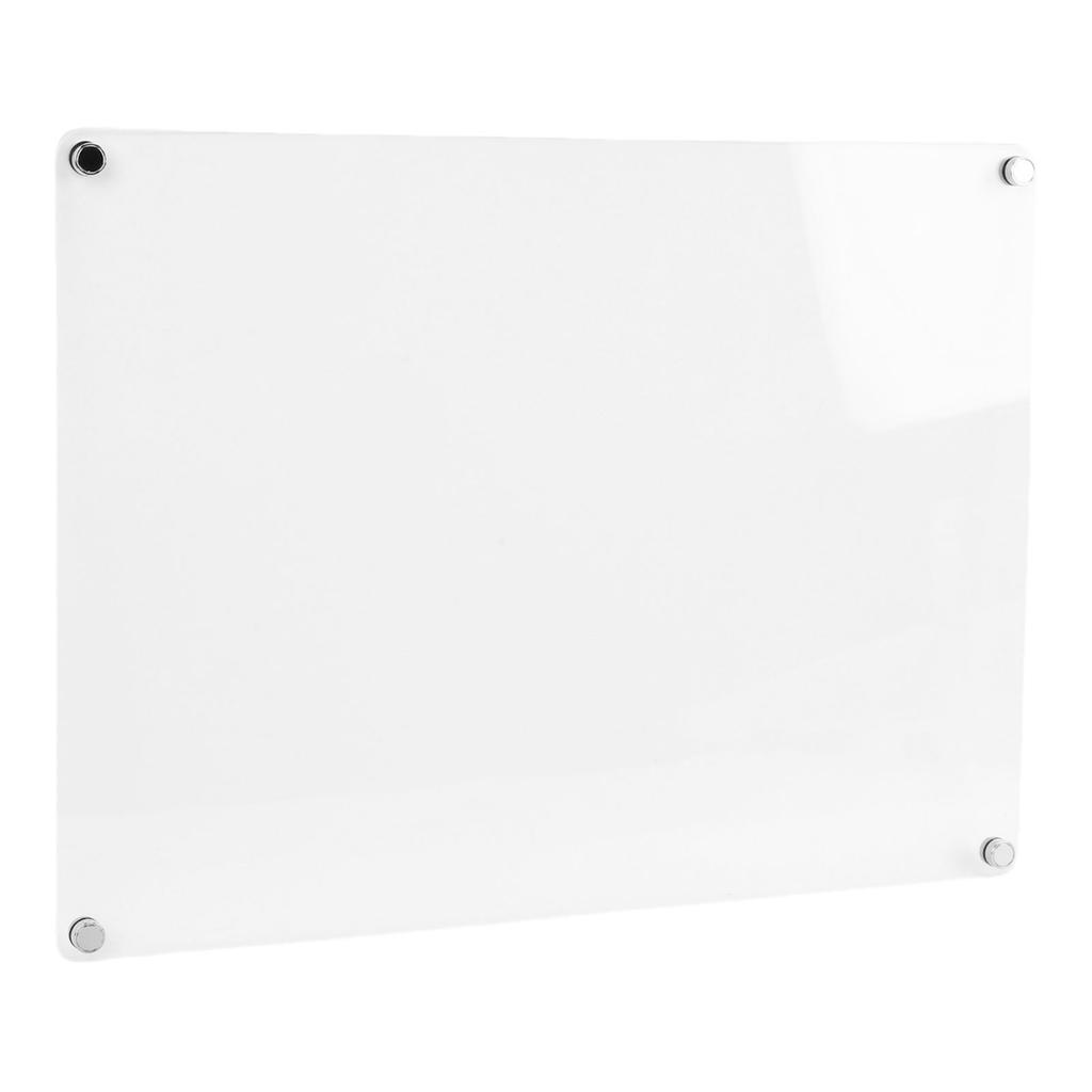 Acrylic Magnet Fridge Whiteboard Small Clear Dry Erase Refrigerator Planning Memo Board Kitchen Meal Planner 40x30cm