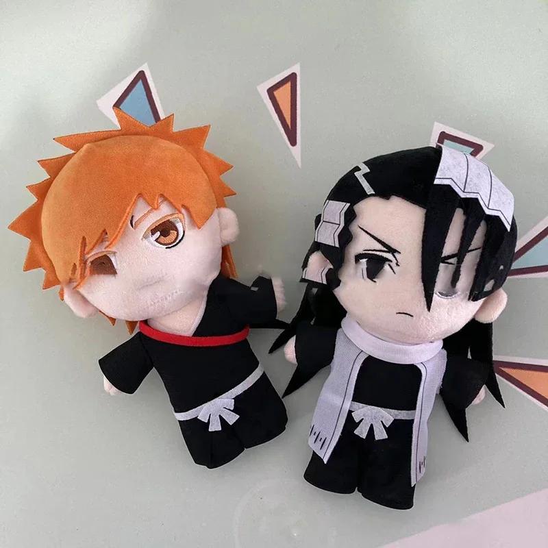 Anime BLEACH Plüschtiere Kurosaki Ichigo Kuchiki Rukia Kuchiki Byakuya Ichimaru Gin Cosplay Plüschtiere Puppe Gefüllte Figur 20 cm
