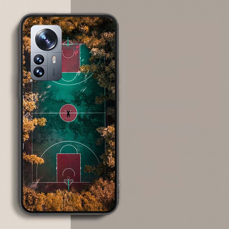 Basketball Court Basketball Phone Case For Xiaomi 15 Poco X7 X6 F7 14 Ultra Mi F6 F5 F4 F3 X5 X4 X3 M6 Pro M5 M5S M3 Capa Coque