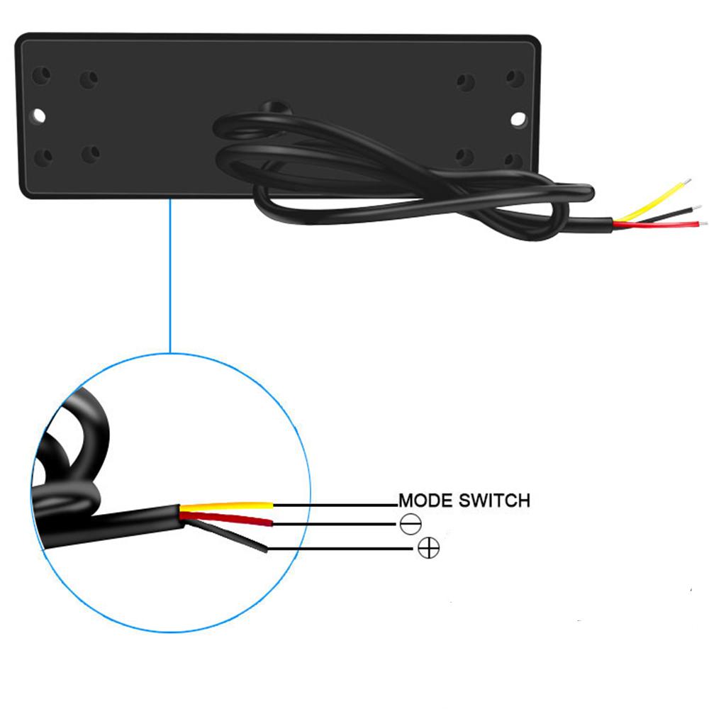 2PCS Led Lights for Auto Strobe Lights Cob Led Gazelle Auto Strobe Light Fireman Police Flashing  Emergency Warning Lights
