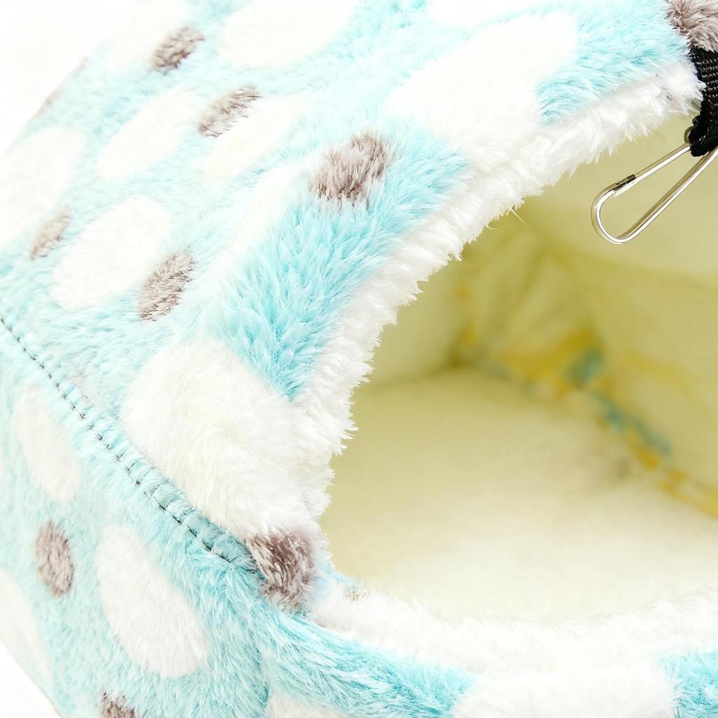 Vogelkäfig Heizung Plüsch Höhlenbett Haustierbedarf Winter Warm Vogelbett für Unzertrennlichen Sittich Kanarienvogel Hase Meerschweinchen Chinchilla Sittich