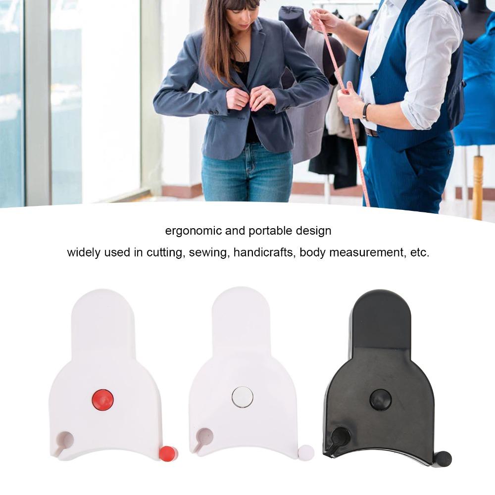 3Pcs Clear Markings Body Measuring Tape Automatic Telescopic Tape Measure  Home Fitness Use