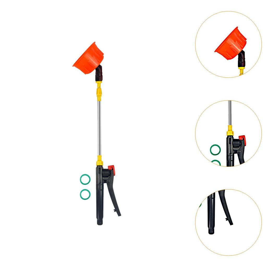 Windproof Spray Rod, Sprayer Attachment, Nozzle and Handle, Telescopic Rod,