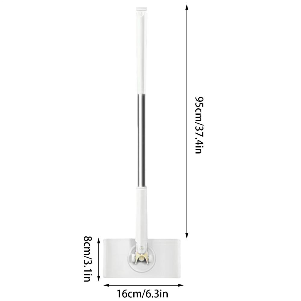 Automatic Cloth Changing Mini Mop Portable Flat Dust Mop With Rotating Heads Hands-free Mini Mop Hardwood Floor Mop