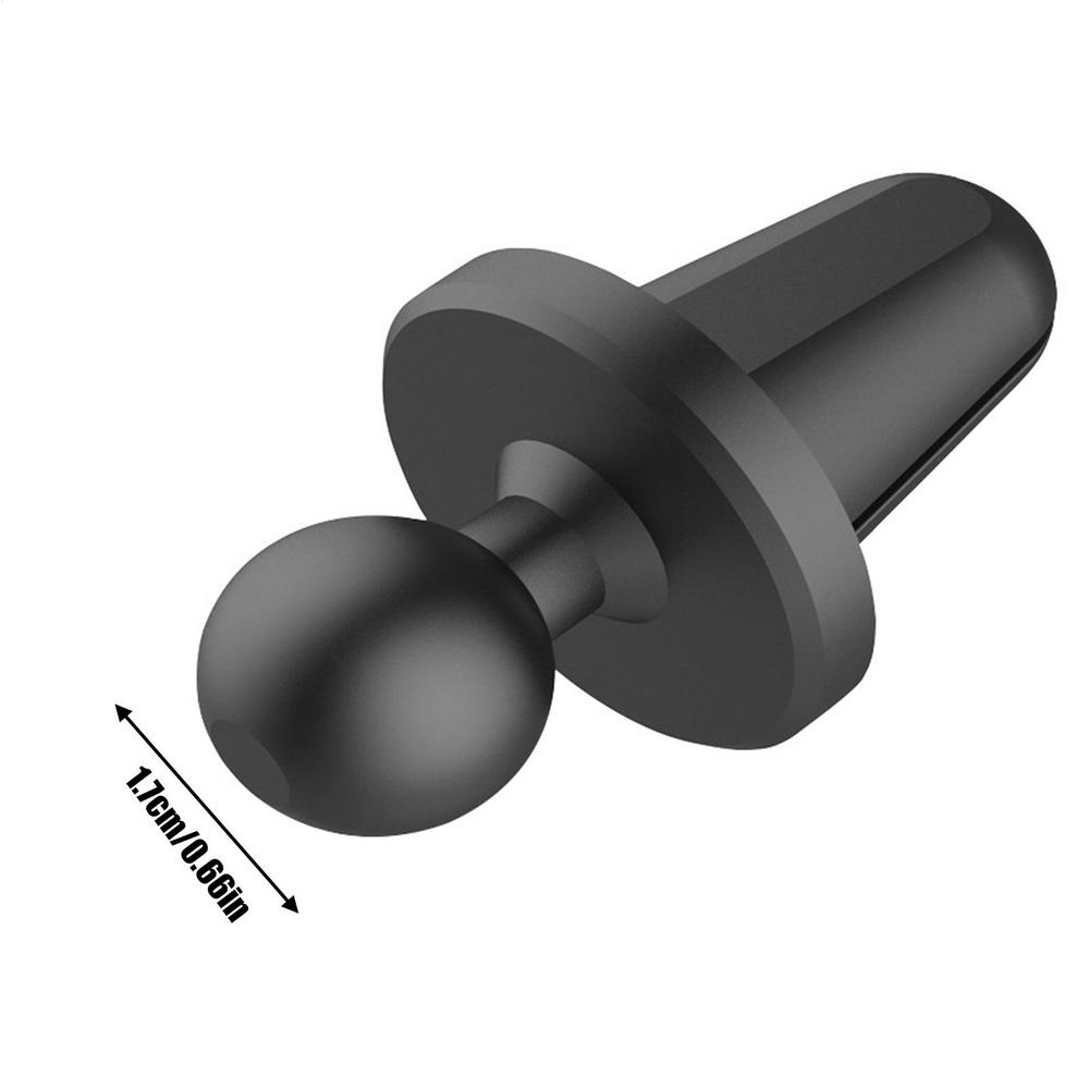 Kugelkopfhalter 17mm Handy-Ständer Basis Auto Armaturenbrett Halterung Feste Lüftungsschlitz-Halterung Konverter Rutschfeste Halterung Autozubehör