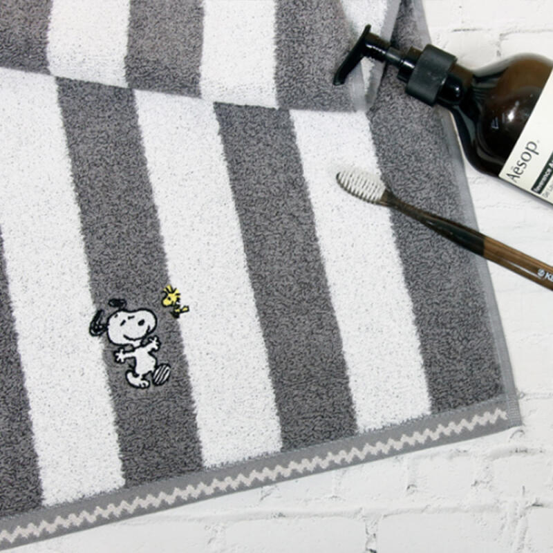 Пушистое полотенце Snoopy Melin Premium, гребенчатый хлопок, 30 нитей, 170 г, 20 листов brown